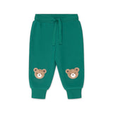 Huxbaby Furry Huxbear Sweatshirt & Sweatpants Set ~ Emerald