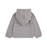 Bobo Choses Baby Beneath The Moon Terry Hoodie & Sweatpants Set ~ Blue Stripe