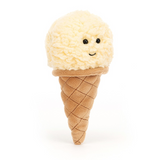 Jellycat Irresistible Ice Cream Cone ~ Vanilla