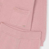 Mayoral Girls Knit Hoodie & Wide Leg Pants Set ~ Makeup
