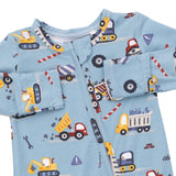Angel Dear 2 Way Zipper Footie ~ Crayon Construction FW26