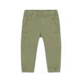 Mayoral Baby Boy Cargo Joggers ~ Bayleaf