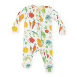 Angel Dear 2 Way Zipper Footie ~ Fall Veggies