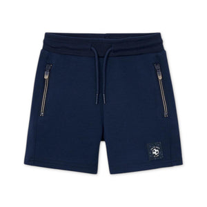 Mayoral Boys Sweat Shorts w/ Zippers ~ Navy
