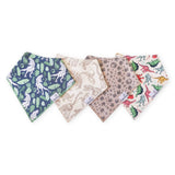 Copper Pearl Bandana Bib Set ~ Jurassic