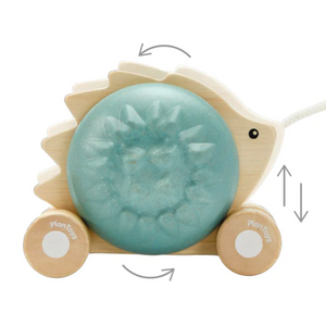 PlanToys Pull-Along Hedgehog