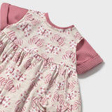 Mayoral Baby Girl 2pc Dress ~ Blush