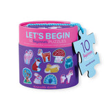 Crocodile Creek Let's Begin 2-Piece Puzzles ~ Unicorn