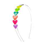 Lilies & Roses Neon Hearts Headband