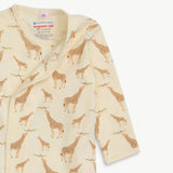 Magnetic Me Organic Cotton Magnetic Gown & Hat Set ~ Jolie Giraffe Cream