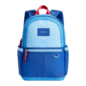 State Bags Kane Mini Backpack ~ Blue/Light Blue Colorblock