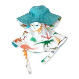 Urban Baby Bonnets Reversible Bucket Hat ~ Dinosaurs