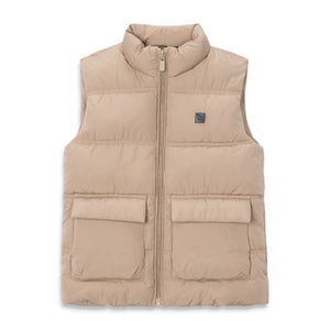 Mayoral Boys Puffer Vest ~ Dark Khaki