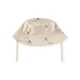 Babyclic Printed Sun Hat ~ Sea/Ivory