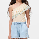 Molo Ratja Top ~ Pearled Ivory
