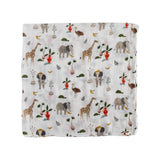 Little Unicorn Deluxe Muslin Swaddle ~ Safari Social