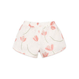 Play Up Baby Woven s/s Tunic Top & Shorts Set ~ Peach/Natural