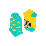 Happy Socks Baby 2 Pack Monkey & Banana Low Socks