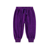 Molo Baby Disc Velour Sweatshirt & Simeon Sweatpants Set ~ Warm Purple