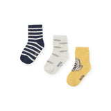 Mayoral Baby Socks 3 Pack ~ Alligators/Banana