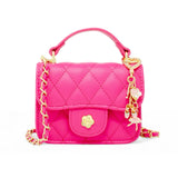 Tiny Treats Tiny Quilted Ballet Charm Handbag