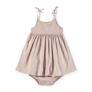 Babyclic Tie Shoulder Dress w/ Bloomer ~ Oreneta Pink