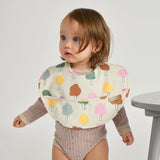 7am Waterproof Bib ~ Trees Beige