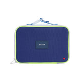 State Bags Rodgers Lunch Bag ~ Navy/Neon
