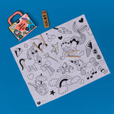 Omy Mini Pocket Coloring Book ~ Unicorn