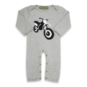 Amber Hagen Motorcycle Knit Romper ~ Grey
