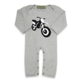 Amber Hagen Motorcycle Knit Romper ~ Grey