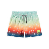 Molo Baby Neptune Rashguard & Niko Swim Trunks Set ~ Palmtree Smile