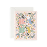 Rifle Paper Co. Mayfair New Baby Card