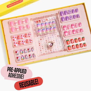 Super Smalls Press On Nail Set ~ Heartfelt