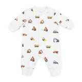 Angel Dear French Terry Romper ~ Construction Vehicles