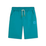 Scotch & Soda Boys Logo Sweatshorts ~ Tahitian Teal