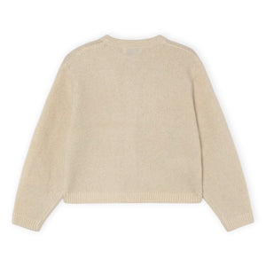 Mayoral Girls Knit Cardigan w/ Bows ~ Beige Vigo