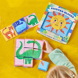 eeBoo Simple Things Picture Blocks 9pc Puzzle