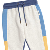 Huxbaby Varsity Huxbear Spliced Sweatshirt & Sweatpants Set ~ Multi