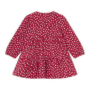 Mayoral Baby Girl Dot Dress ~ Red/White