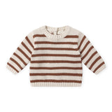 Quincy Mae Rex Knit Sweater & Luca Pants Set ~ Cedar Stripe