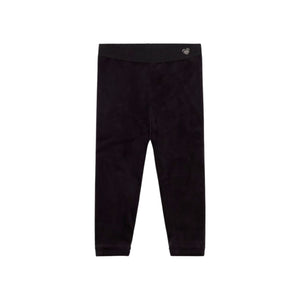 Mayoral Baby Girl Basic Velvet Leggings ~ Black