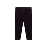Mayoral Baby Girl Basic Velvet Leggings ~ Black