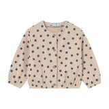 Mayoral Baby Girl Cardigan, l/s Tee & Leggings 3pc Set ~ Lead
