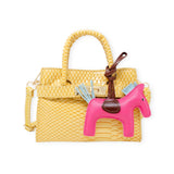 Tiny Treats Vivid Crocodile Pony Handbag