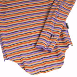 Molo Rochelle Ribbed l/s Top 7-12 ~ Purple Flame Stripe