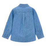Mayoral Boys l/s Denim Shirt ~ Medium Wash