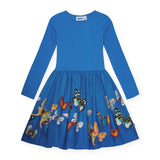 Molo Casie l/s Dress ~ Night Butterflies