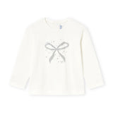 Mayoral Baby Girl Cardigan, l/s Tee & Tulle Skirt 3 Piece Set ~ Silver