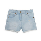 Appaman Girls Rhodes Denim Shorts 7-12 ~ Sun Wash